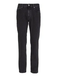 Tommy Jeans Straight Jeans Ryan Regular Straight 5-Pocket Style Schwarz/Braun