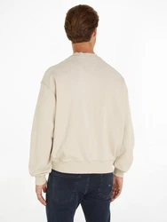 Tommy Jeans Sweatshirt TJM BOXY VARSITY CREW EXT Khaki