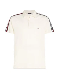 Poloshirt GLOBAL STRIPE MONOTYPE REG POLO mit Logostickerei