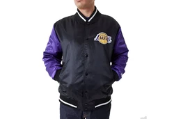 New Era Bomberjacke Satin Bomber Los Angeles Lakers (1-St) Rot/Lila