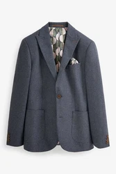 Next Sakko Nova Fides Grau/Hellblau/Blau/Dunkelblau