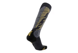 UYN Skisocken Ski All Mountain Socks Herren Schwarz/Grau/Dunkelgrau/Grün