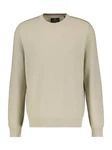 LERROS Rundhals Strickpullover Khaki/Beige