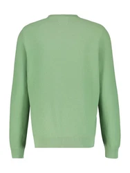 LERROS Rundhals Strickpullover Grün/Hellgrün