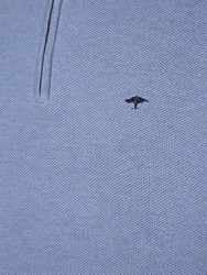 FYNCH-HATTON Strickpullover Blau/Hellblau/Grau
