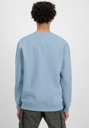 Alpha Industries Sweatshirt Basic Sweater Hellblau/Blau