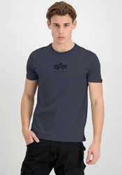 Alpha Industries Rundhalsshirt Basic T Blau/Dunkelblau/Hellblau