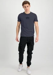 Alpha Industries Rundhalsshirt Basic T Blau/Dunkelblau/Hellblau
