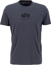 Alpha Industries Rundhalsshirt Basic T Blau/Dunkelblau/Hellblau