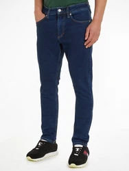 Tommy Jeans Slim-fit-Jeans SCANTON Y im 5-Pocket-Style Dunkelblau/Blau