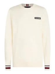 Tommy Hilfiger Strickpullover GLOBAL STRIPE CREW NK 