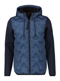 Sweatjacke Sweatjacke mit Nylonfront