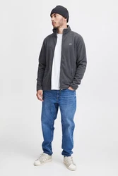 Blend Fleecejacke BHFlinne Dunkelgrau/Hellgrau/Grau