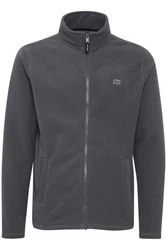 Blend Fleecejacke BHFlinne Dunkelgrau/Hellgrau/Grau