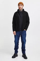 Blend Fleecejacke BHFlinne Blau/Schwarz/Grün/Hellblau