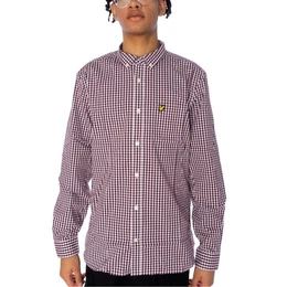 Langarmhemd Hemd Lyle&Scott LS Slim Fit Gingham
