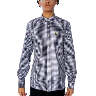 Lyle & Scott Langarmhemd Hemd LS Slim Fit Gingham 