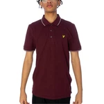 Lyle & Scott Poloshirt Tipped Bordeaux/Dunkelrot Lyle & Scott Poloshirt Tipped Bordeaux/Dunkelrot