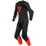 Dainese Motorradkombi Laguna Seca 5 1-Teiler schwarz/fluo-rot