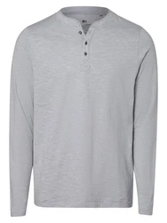 Nils Sundström Langarmshirt Grau/Hellgrau