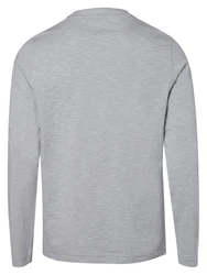 Nils Sundström Langarmshirt Grau/Hellgrau