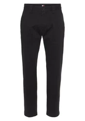Tommy Jeans Chinohose TJM DAD CHINO Schwarz/Dunkelgrau