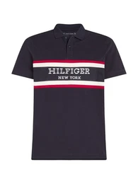 Poloshirt MONOTYPE COLORBLOCK REG POLO mit groem Schriftzug