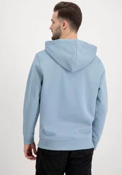 Alpha Industries Kapuzenpullover Basic Hoodie Herren Hellblau/Blau/Grau