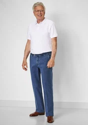 Suprax Regular-fit Jeans mit Komfort-Dehnbund und Sicherheitstasche 