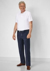 Suprax Regular-fit Jeans mit Komfort-Dehnbund und Sicherheitstasche 