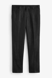 Next Smokinghose EDIT Slim Fit (1-tlg) Schwarz/Dunkelgrau/Grau