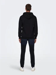 ONLY & SONS Sweatshirt Hoodie ONSCERES (5425) Schwarz