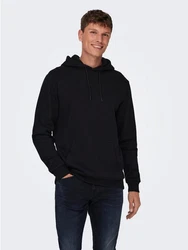 ONLY & SONS Sweatshirt Hoodie ONSCERES (5425) Schwarz