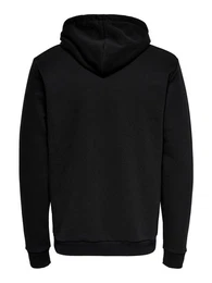 Hoodie Weicher Kapuzen Pullover Basic Hoodie ONSCERES 5425 in Schwarz