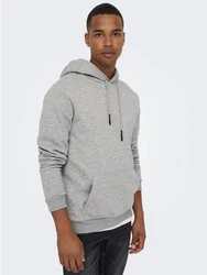 ONLY & SONS Sweatshirt Hoodie ONSCERES (5425) Grau