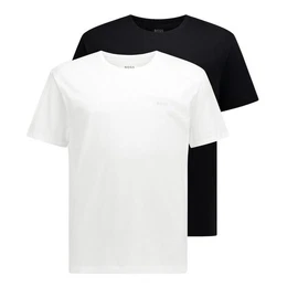 Unterziehshirt 2er P T-Shirt RN (2-St., 1 x Shirt in wei, 1 x Shirt in schwarz) mit Rundhalsausschnitt