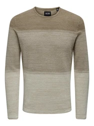 ONLY & SONS Strickpullover ONSPANTER 4421 Braun