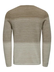 ONLY & SONS Strickpullover ONSPANTER 4421 Braun