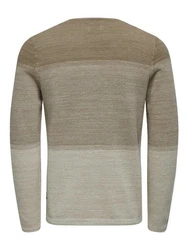 ONLY & SONS Strickpullover ONSPANTER 4421 Braun