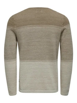 ONLY & SONS Strickpullover ONSPANTER 4421 Braun ONLY & SONS Strickpullover ONSPANTER 4421 Braun