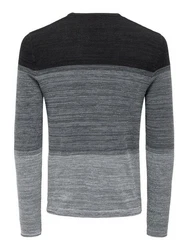 ONLY & SONS Strickpullover ONSPANTER 4421 Grau (4421)