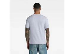 G-STAR T-Shirt Slim Base R T S/S Men Grau/Hellblau/Blau