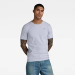 G-STAR T-Shirt Slim Base R T S/S Men Grau/Hellblau/Blau