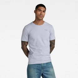 G-STAR T-Shirt Slim Base R T S/S Men Grau/Hellblau/Blau