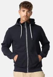 Indicode Sweatjacke INChristos Dunkelblau/Blau