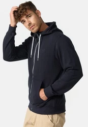Indicode Sweatjacke INChristos Dunkelblau/Blau
