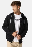 Indicode Sweatjacke INChristos Schwarz/Dunkelgrau