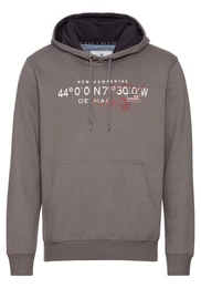 Kapuzensweatshirt Langarm, lockere Passform, mit Print, mit Kapuze
