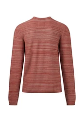 FYNCH-HATTON Strickpullover Rot/Braun/Dunkelrot/Orange