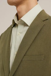 WE Fashion Jackenblazer Dunkelgrün/Khaki
